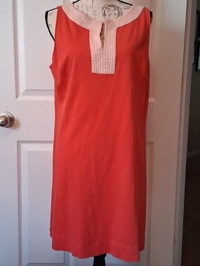 Ny&Co Coral Sheath Sleeveless Dress. XL